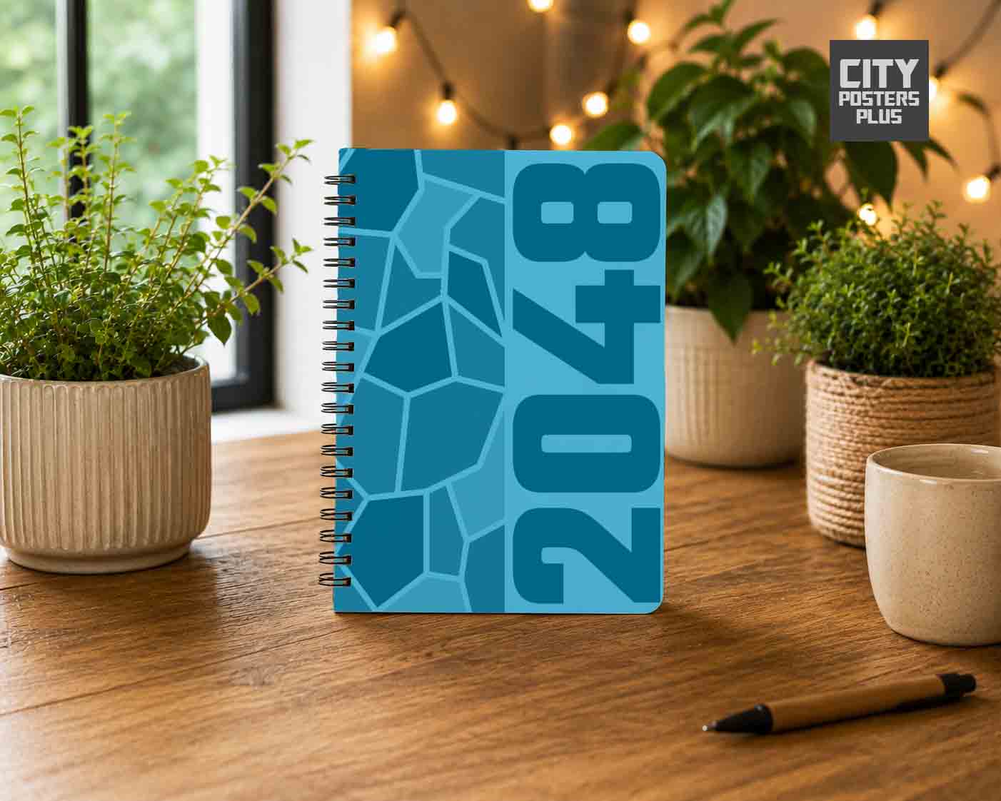 Notebook Plus One 2048 Year Notebook (Sky Blue)