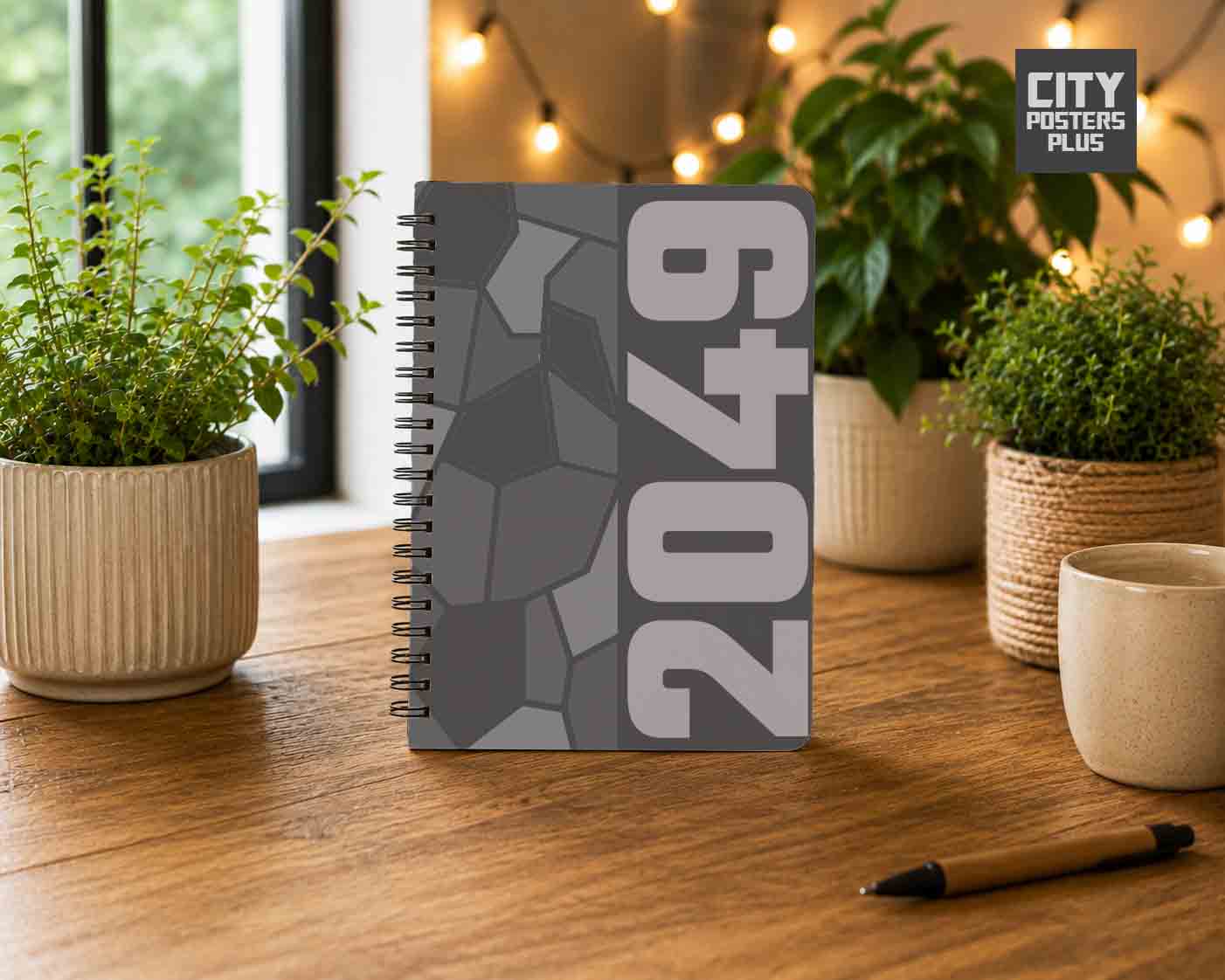 Notebook Plus One 2049 Year Notebook (Charcoal Grey)