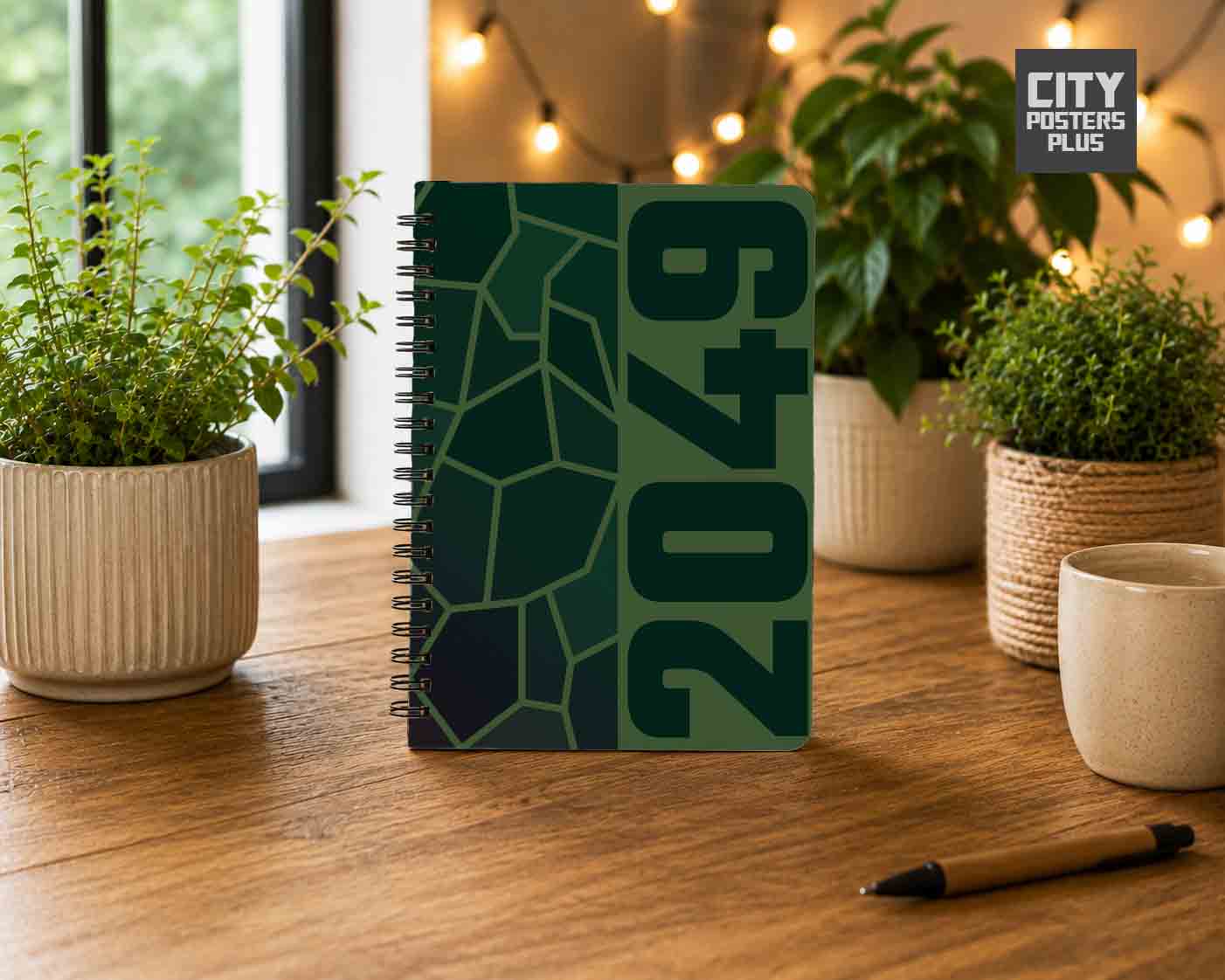 Notebook Plus One 2049 Year Notebook (Olive Green)