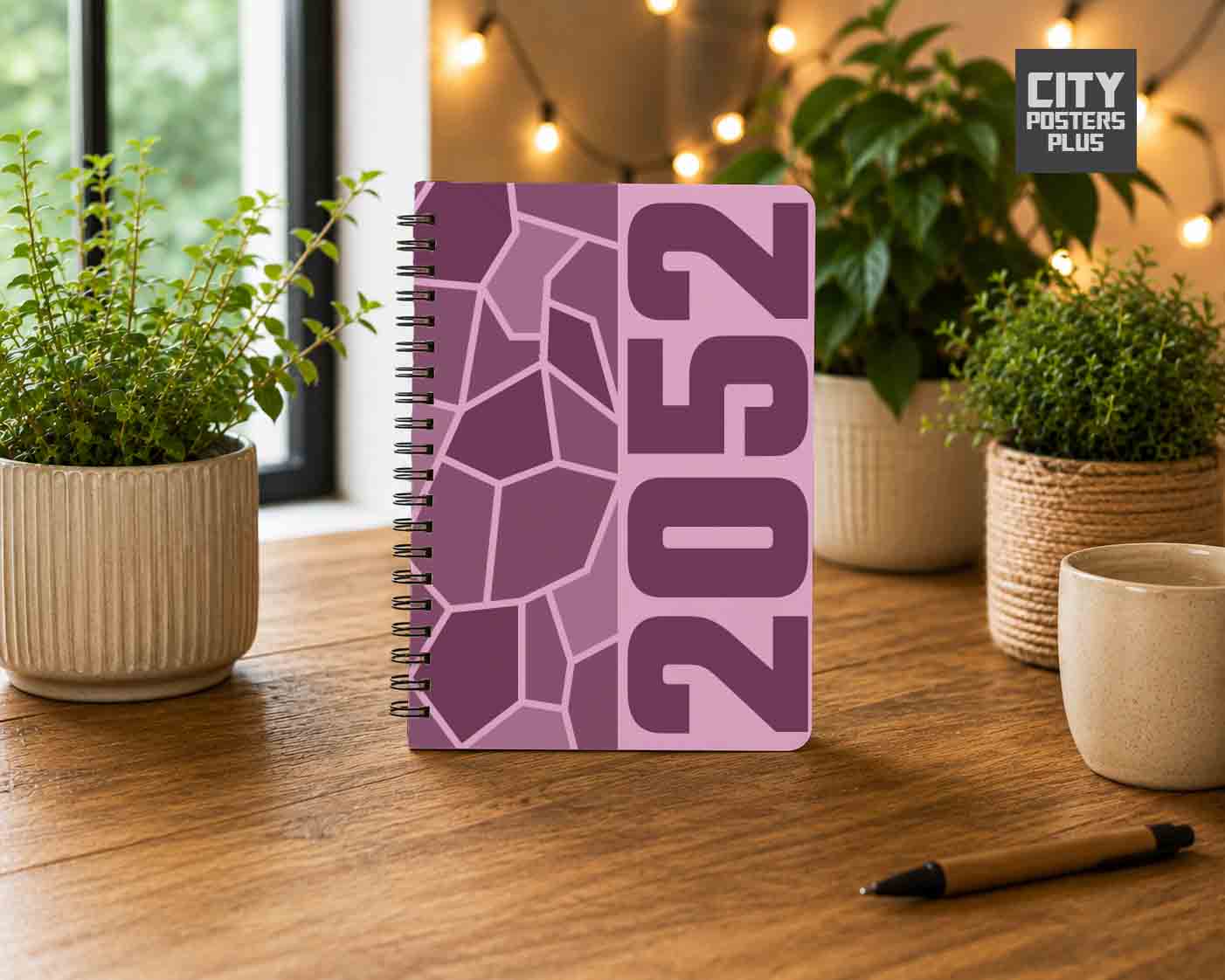Notebook Plus One 2052 Year Notebook (Light Pink)