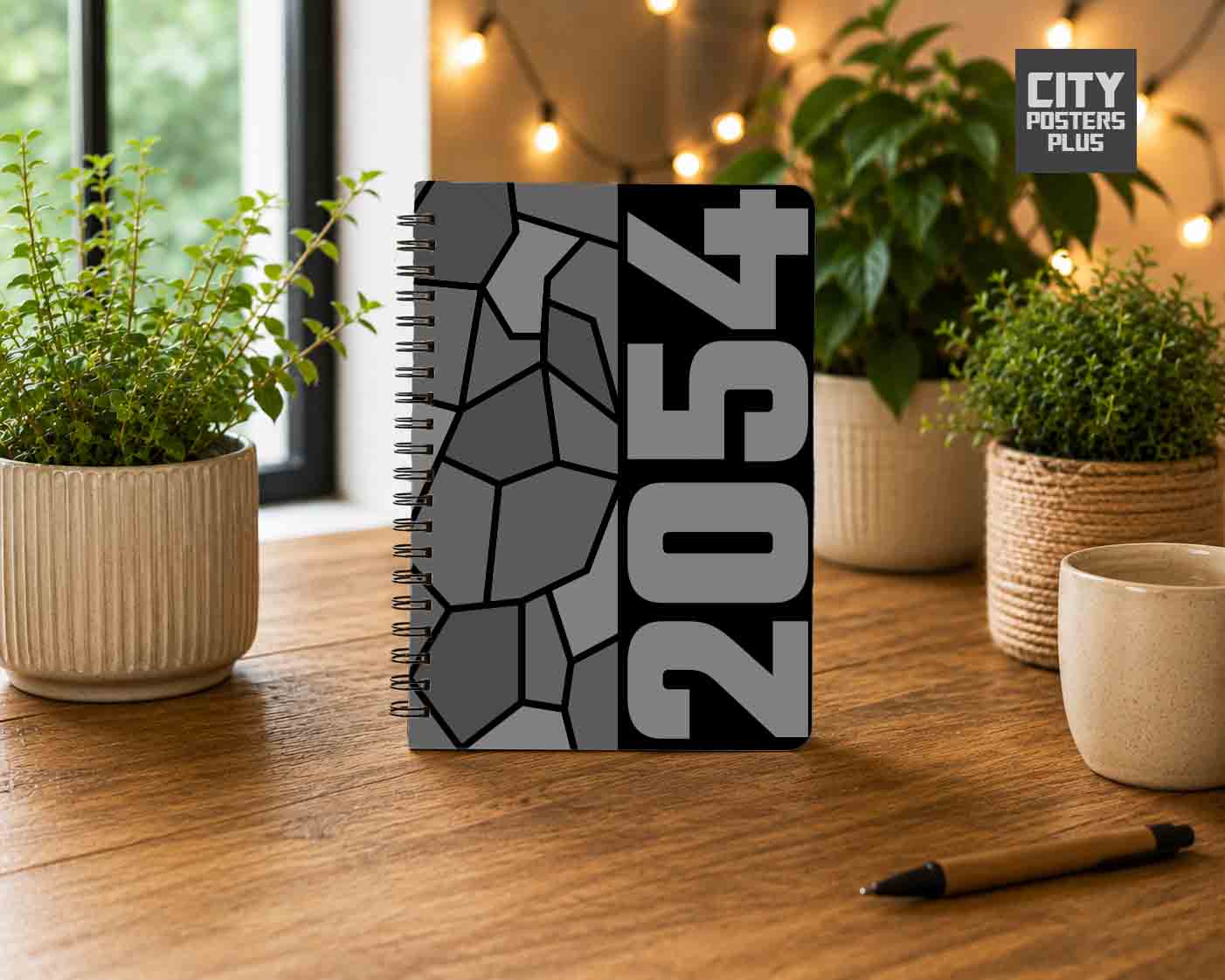 Notebook Plus One 2054 Year Notebook (Black)