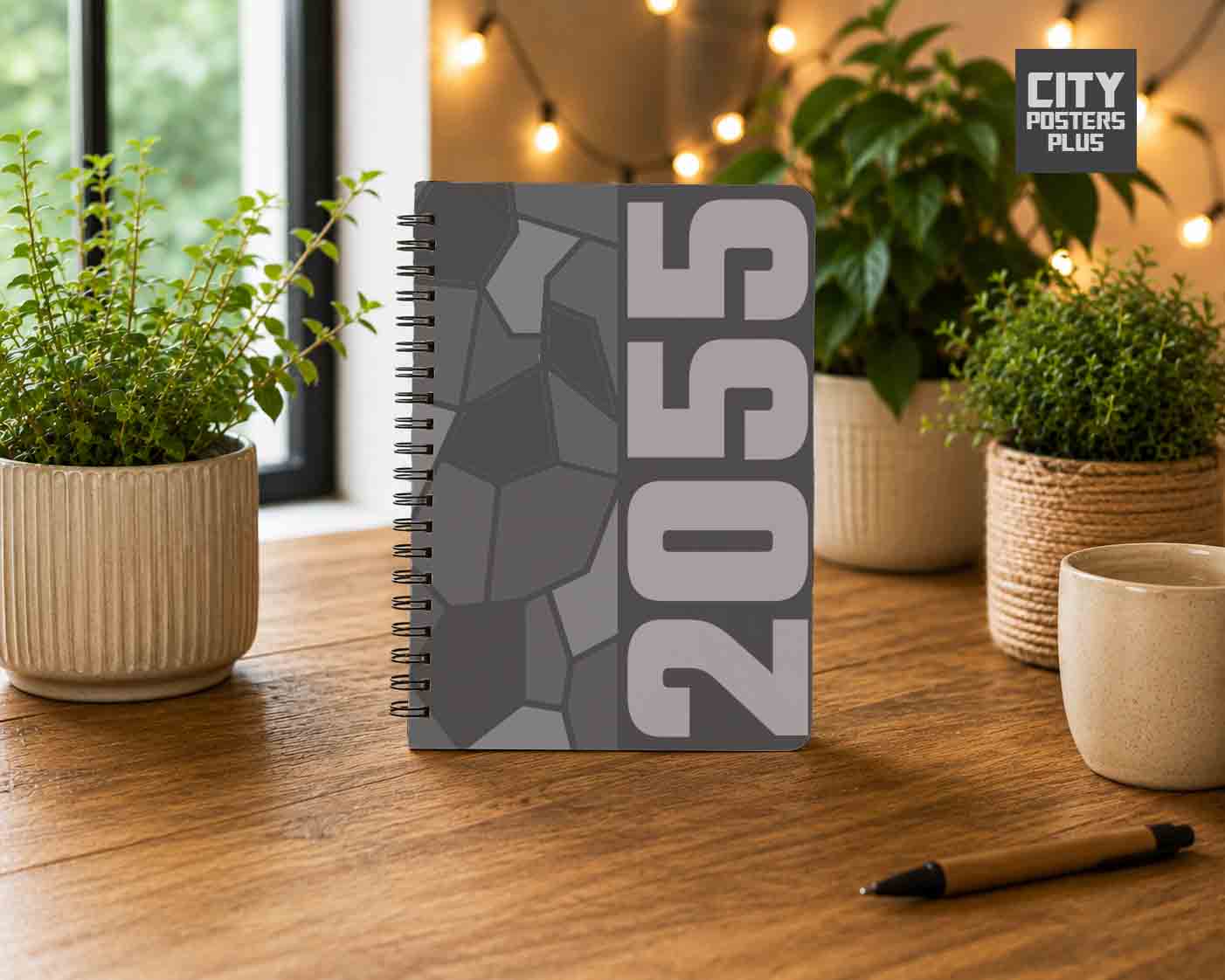 Notebook Plus One 2055 Year Notebook (Charcoal Grey)