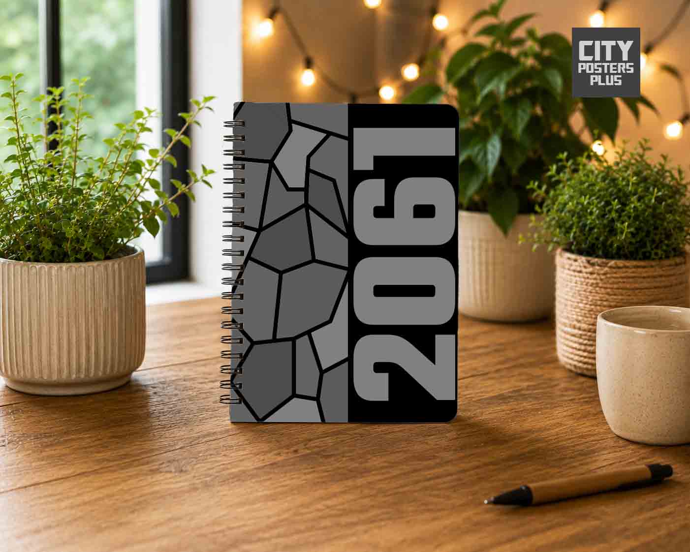 Notebook Plus One 2061 Year Notebook (Black)