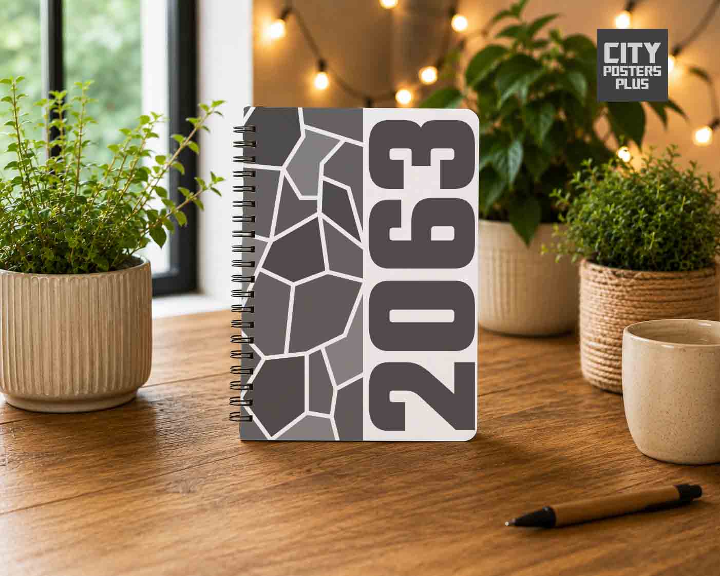 Notebook Plus One 2063 Year Notebook (White)