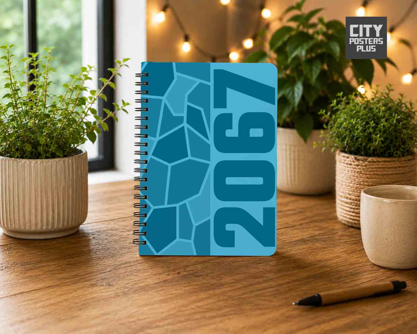 Notebook Plus One 2067 Year Notebook (Sky Blue)