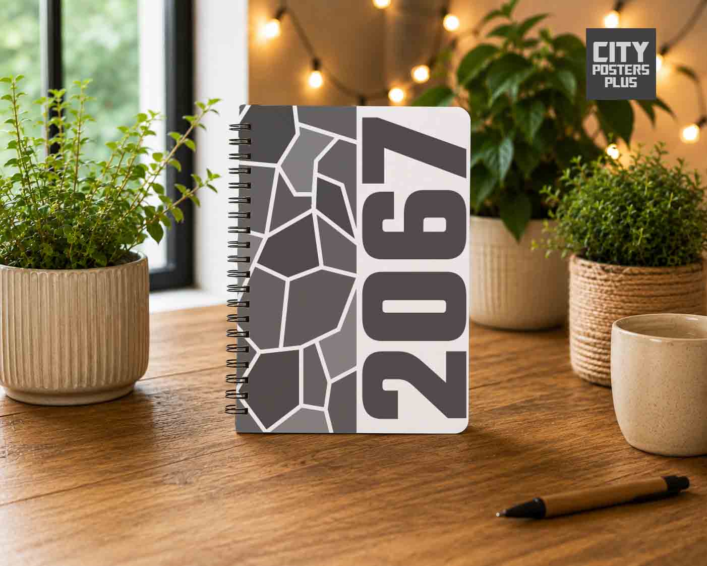 Notebook Plus One 2067 Year Notebook (White)