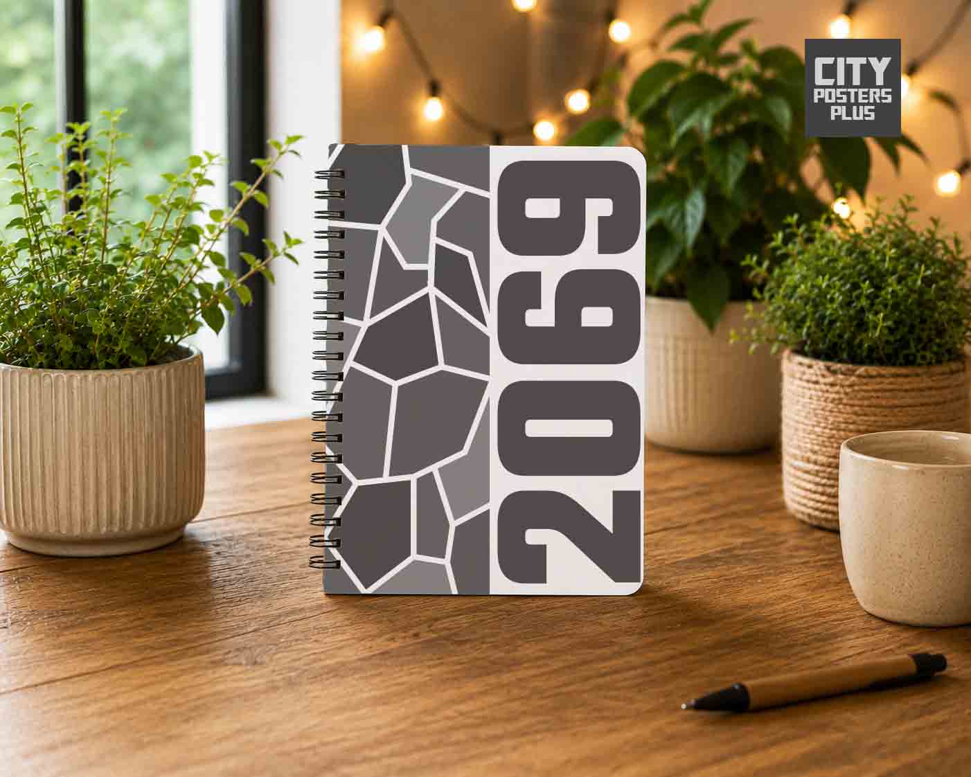 Notebook Plus One 2069 Year Notebook (White)