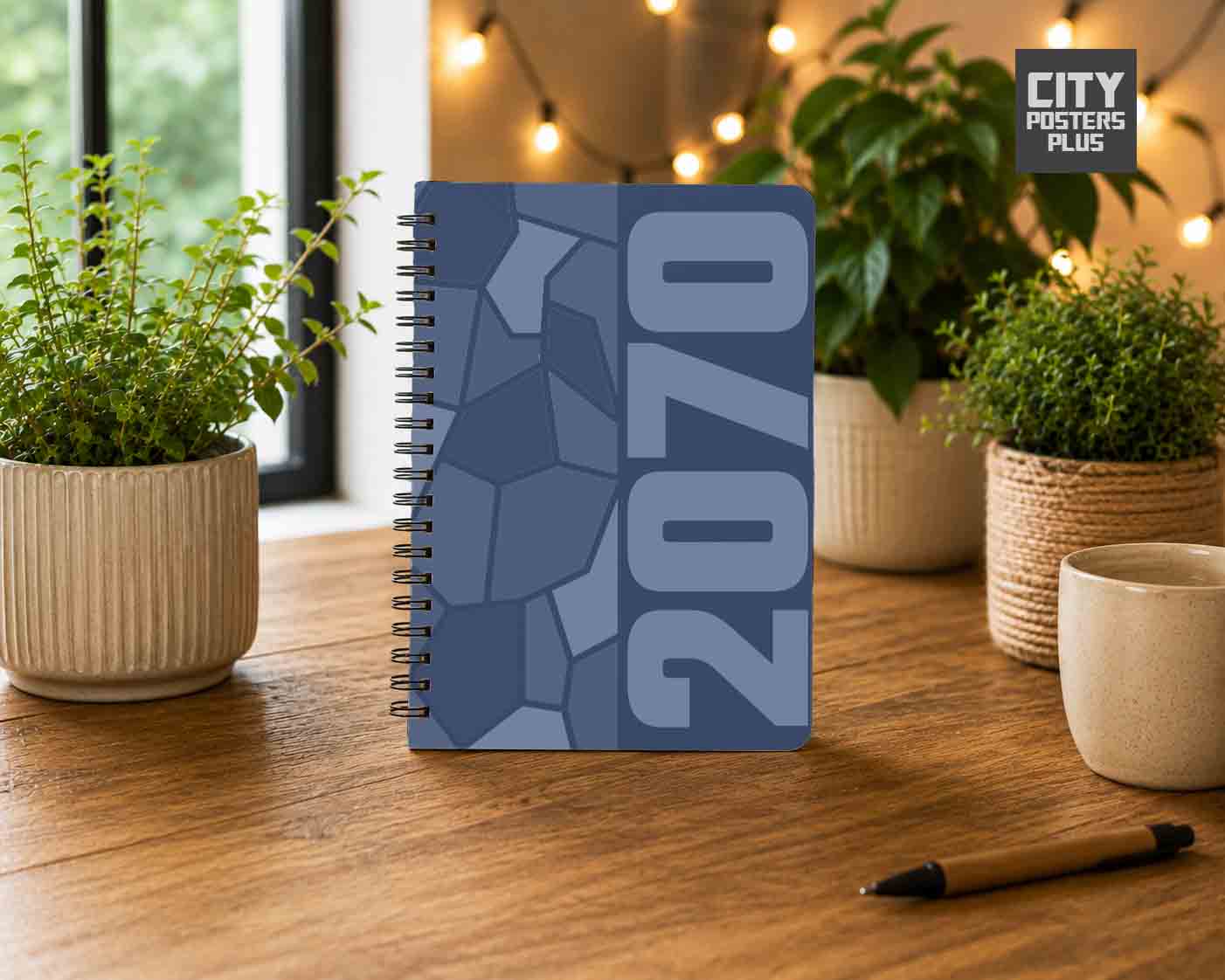 Notebook Plus One 2070 Year Notebook (Navy Blue)