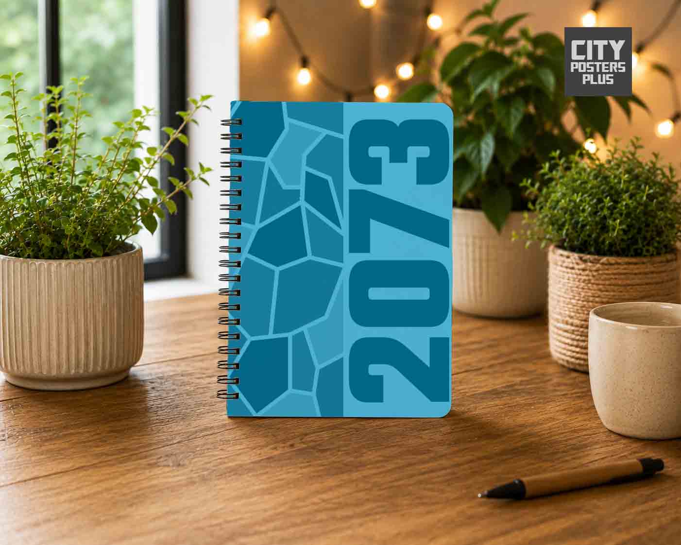 Notebook Plus One 2073 Year Notebook (Sky Blue)