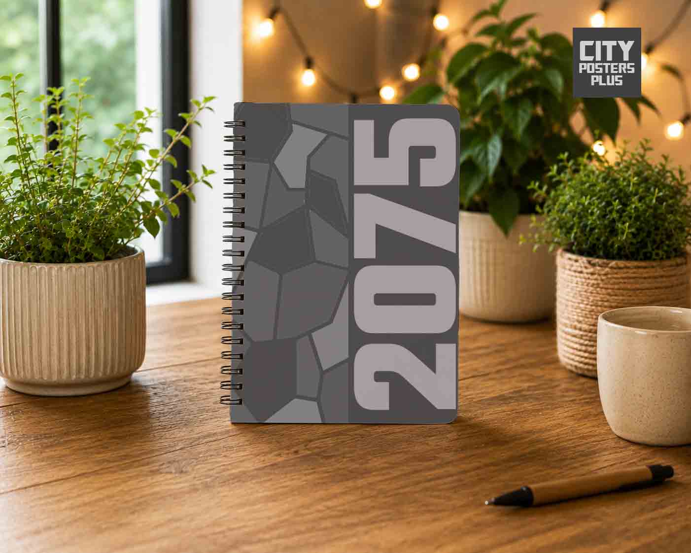 Notebook Plus One 2075 Year Notebook (Charcoal Grey)