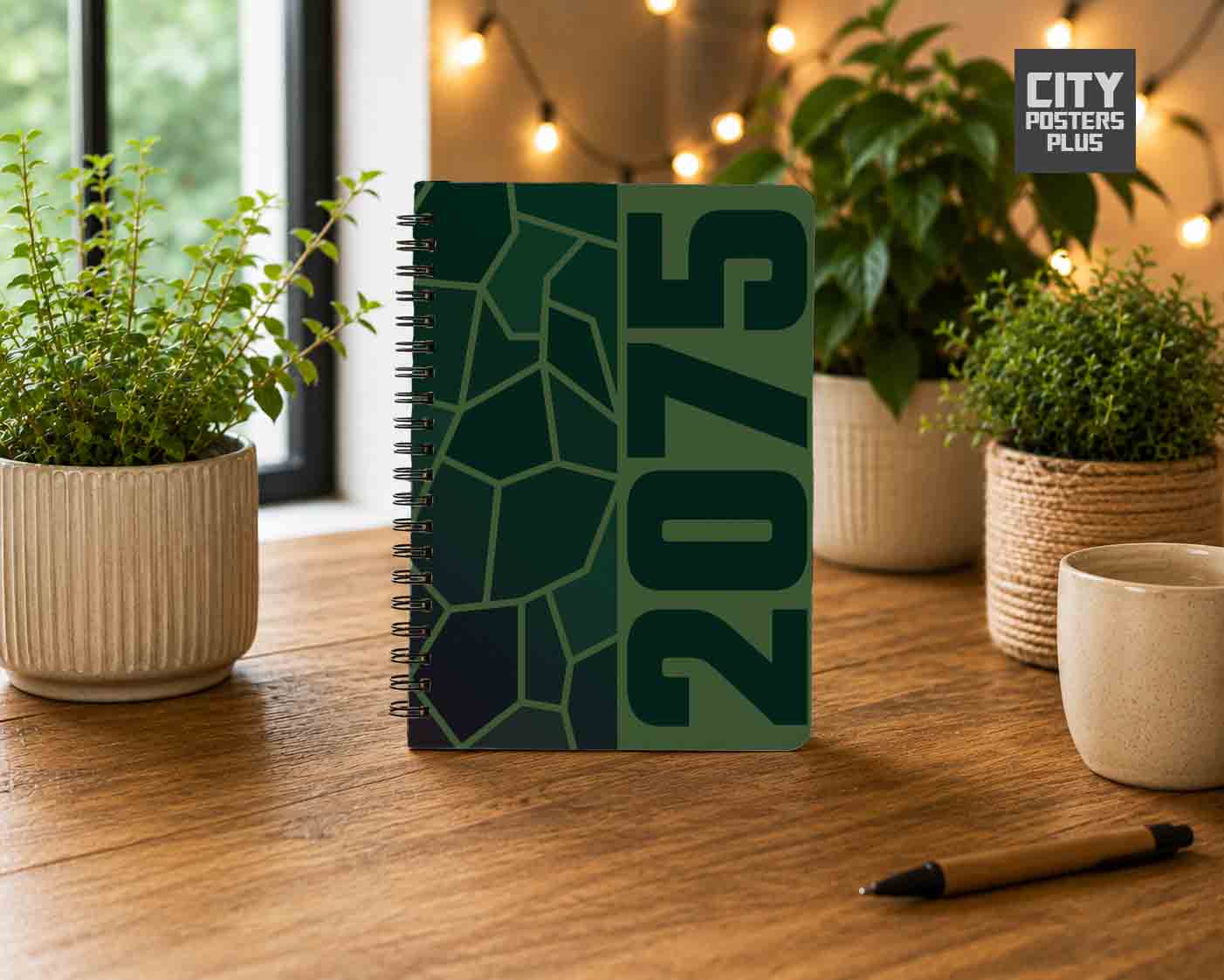 Notebook Plus One 2075 Year Notebook (Olive Green)