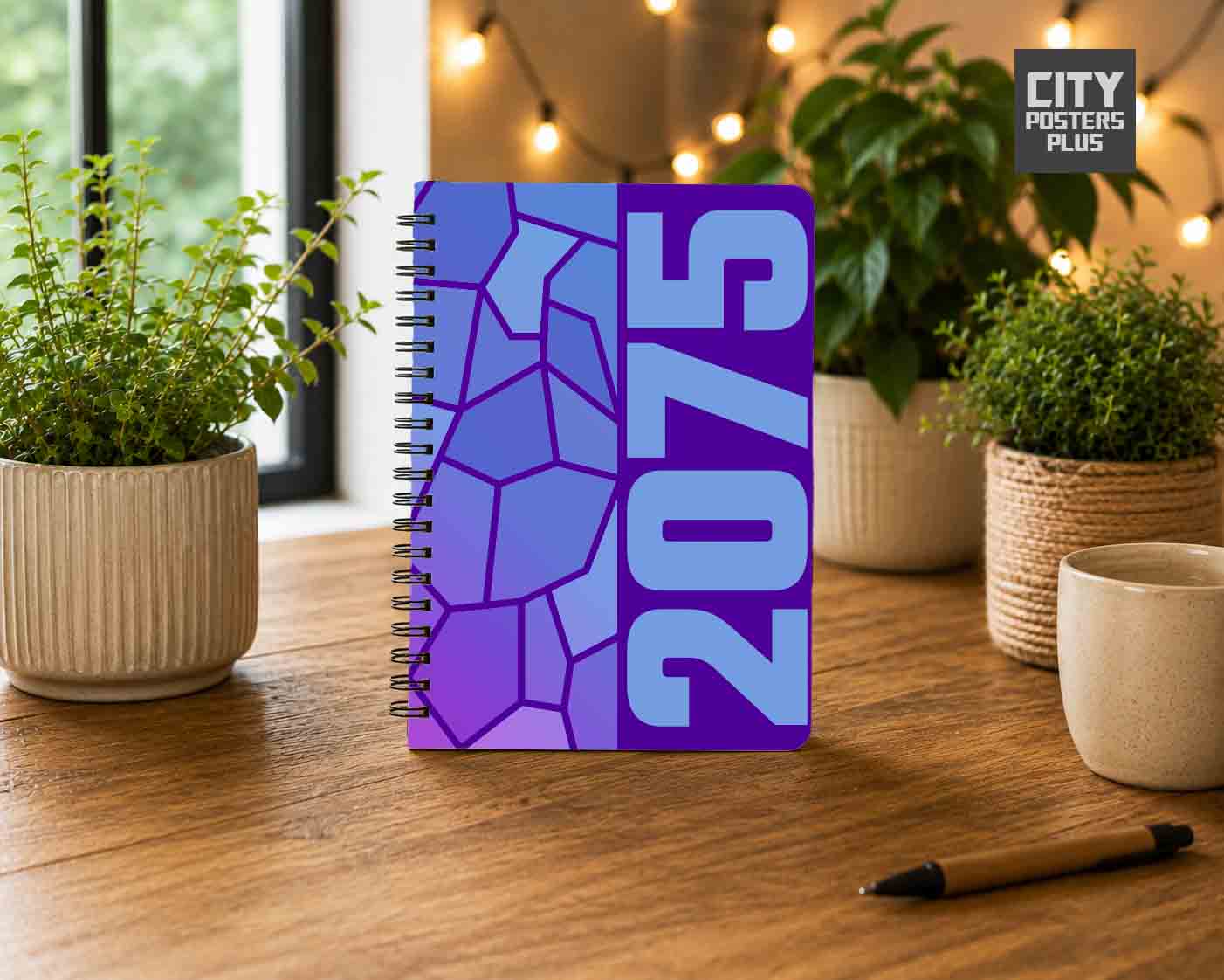 Notebook Plus One 2075 Year Notebook (Purple)