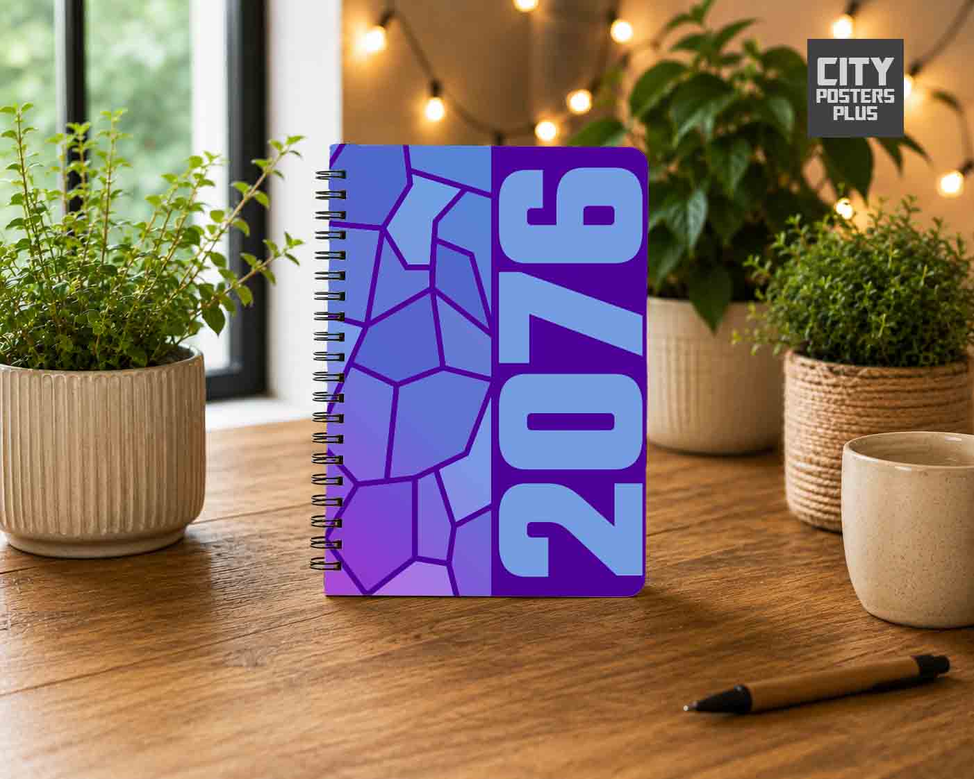 Notebook Plus One 2076 Year Notebook (Purple)
