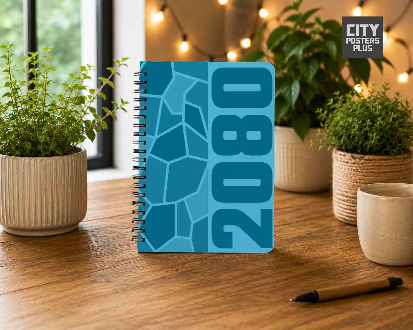 Notebook Plus One 2080 Year Notebook (Sky Blue)