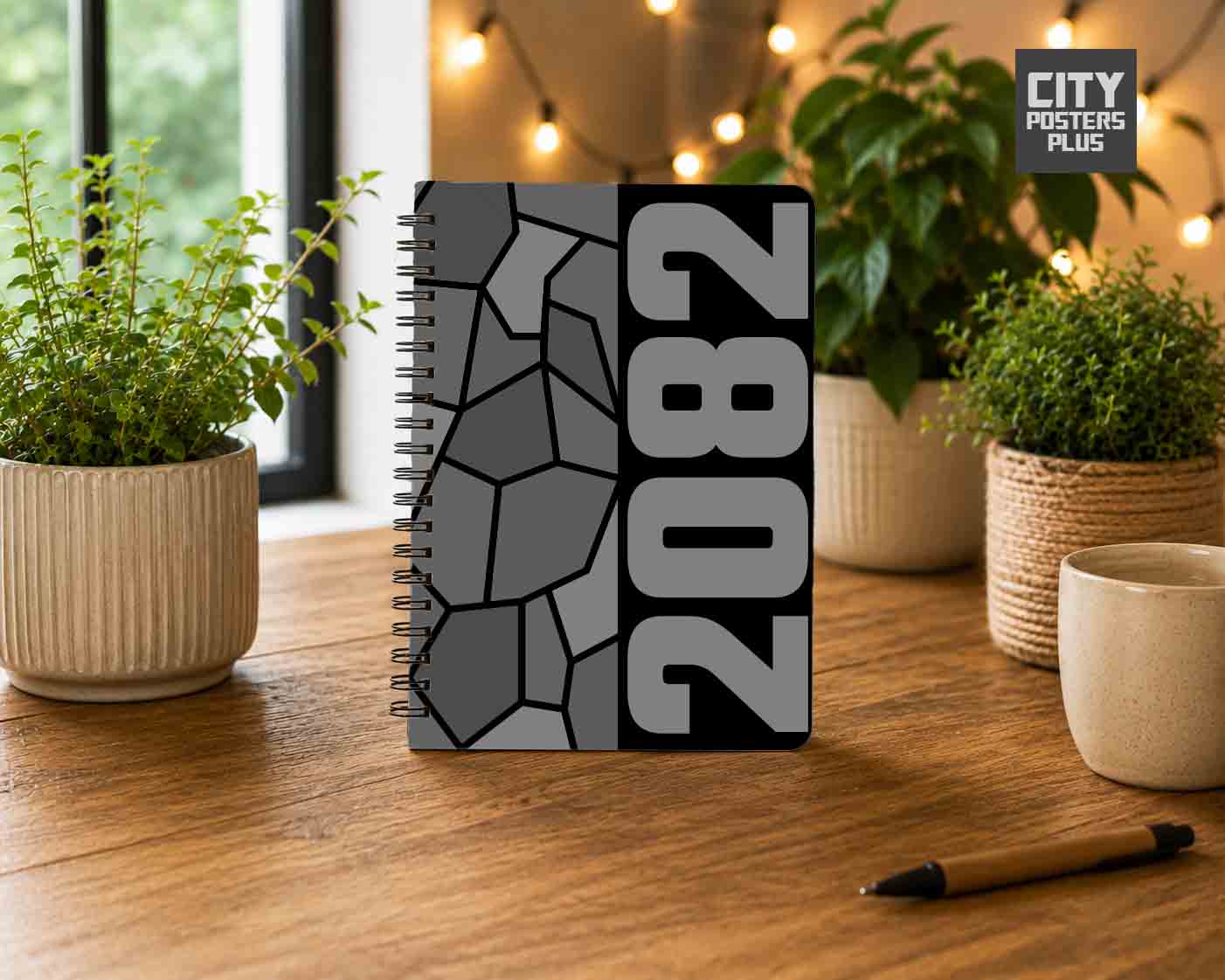 Notebook Plus One 2082 Year Notebook (Black)