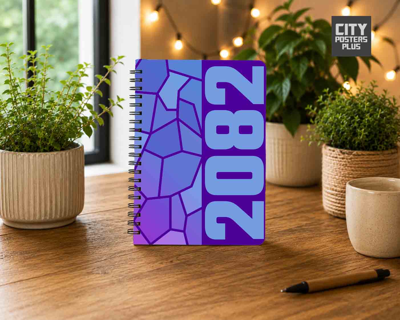 Notebook Plus One 2082 Year Notebook (Purple)