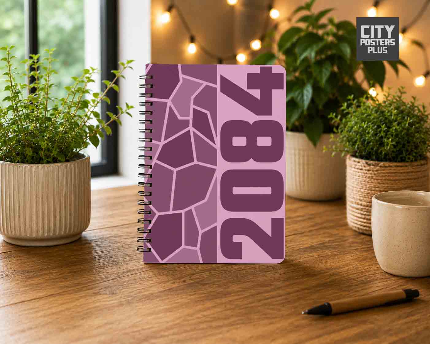 Notebook Plus One 2084 Year Notebook (Light Pink)